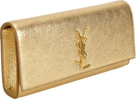 evening ysl gold clutch|ysl clutch nordstrom.